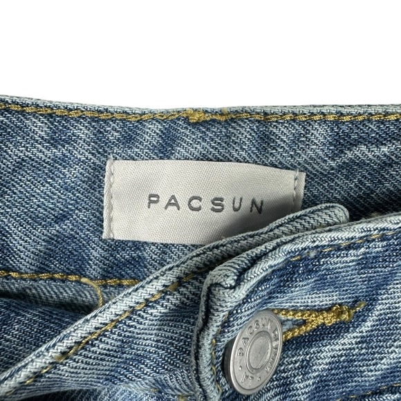 PACSUN Casey Low Rise Baggy Wide Leg Jeans Women's Plus Size 33 - Picture 4 of 13